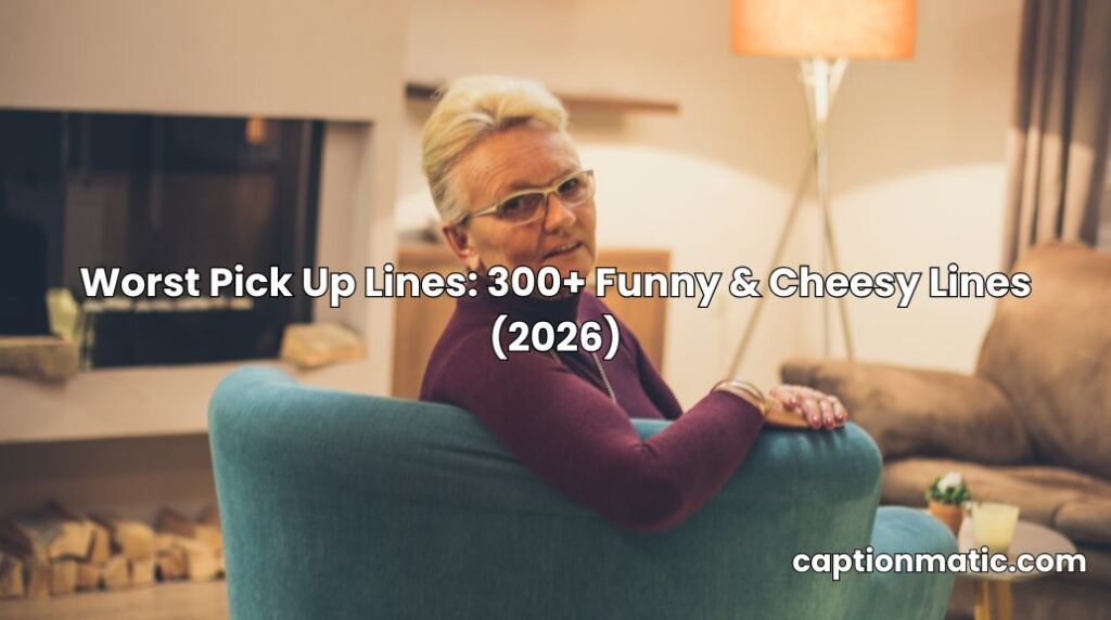 Worst Pick Up Lines