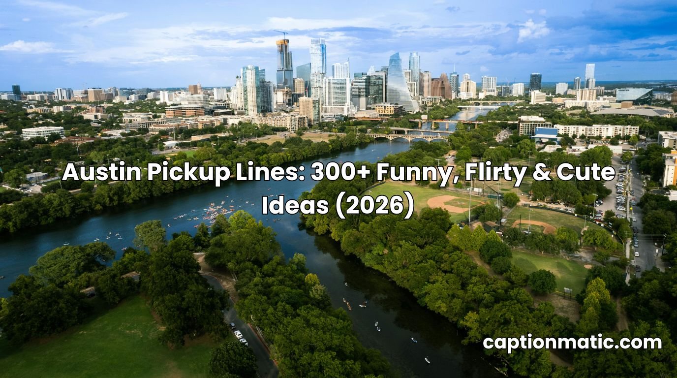 austin pickup lines
